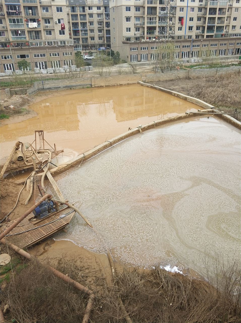 广东沉淀池淤泥清理-厂区废水池淤泥清淤
